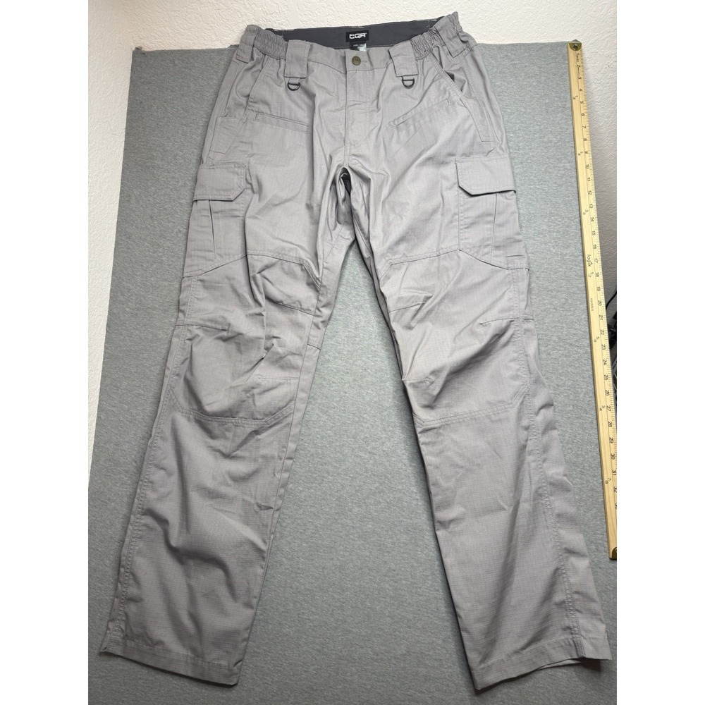 CQR Outdoor Mens Gray Tactical Cargo Pants Reg 34x34 hunting outdoors Vented